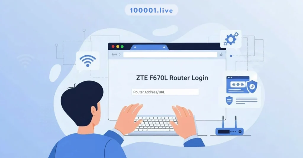 ZTE F670L Router Login