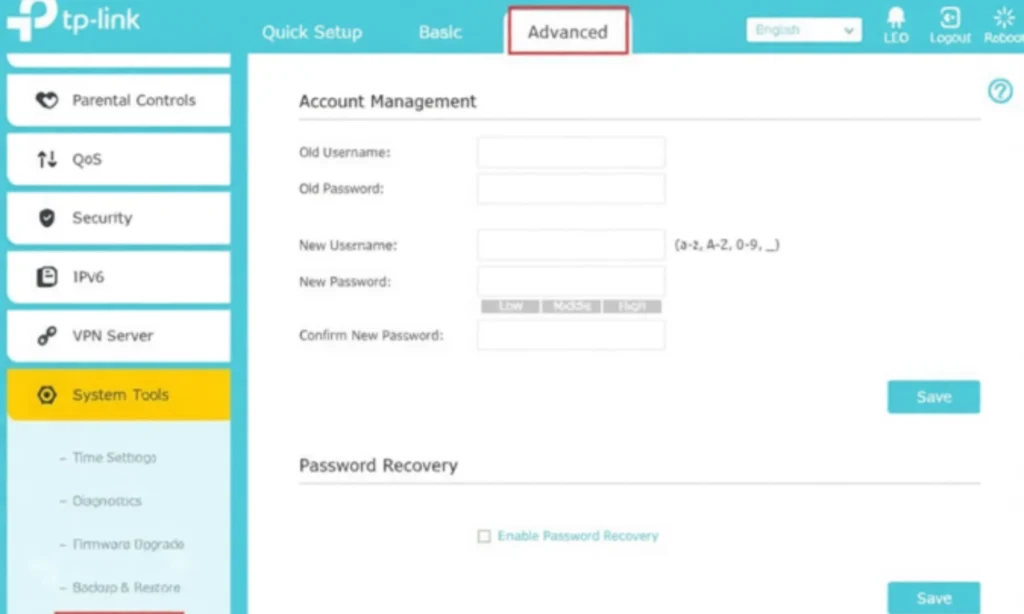 Strong Password Requirements